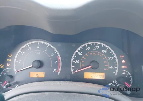 2009 Toyota Corolla Xle z USA, uszkodzony, nr VIN 2T1BU40E89C072146